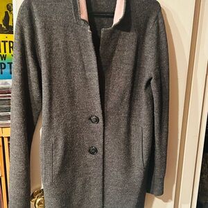 Women's Long Gray Sweater